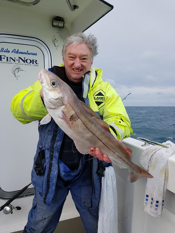 A lovely Haddock of 7lb 7oz caught on Bite Adventures Penzance