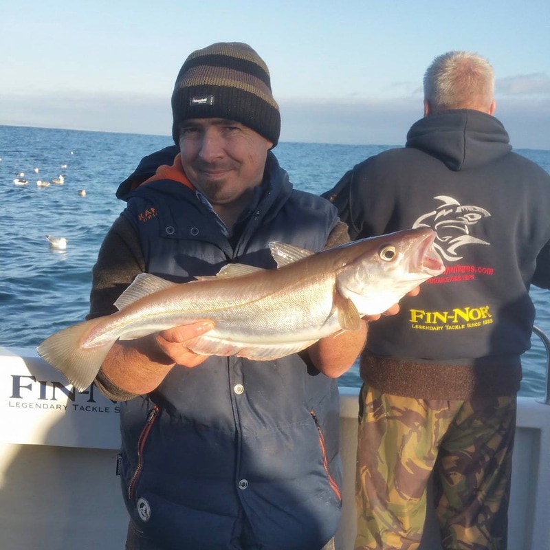 Big Whiting caught on Bite Adventures Fishing Trips